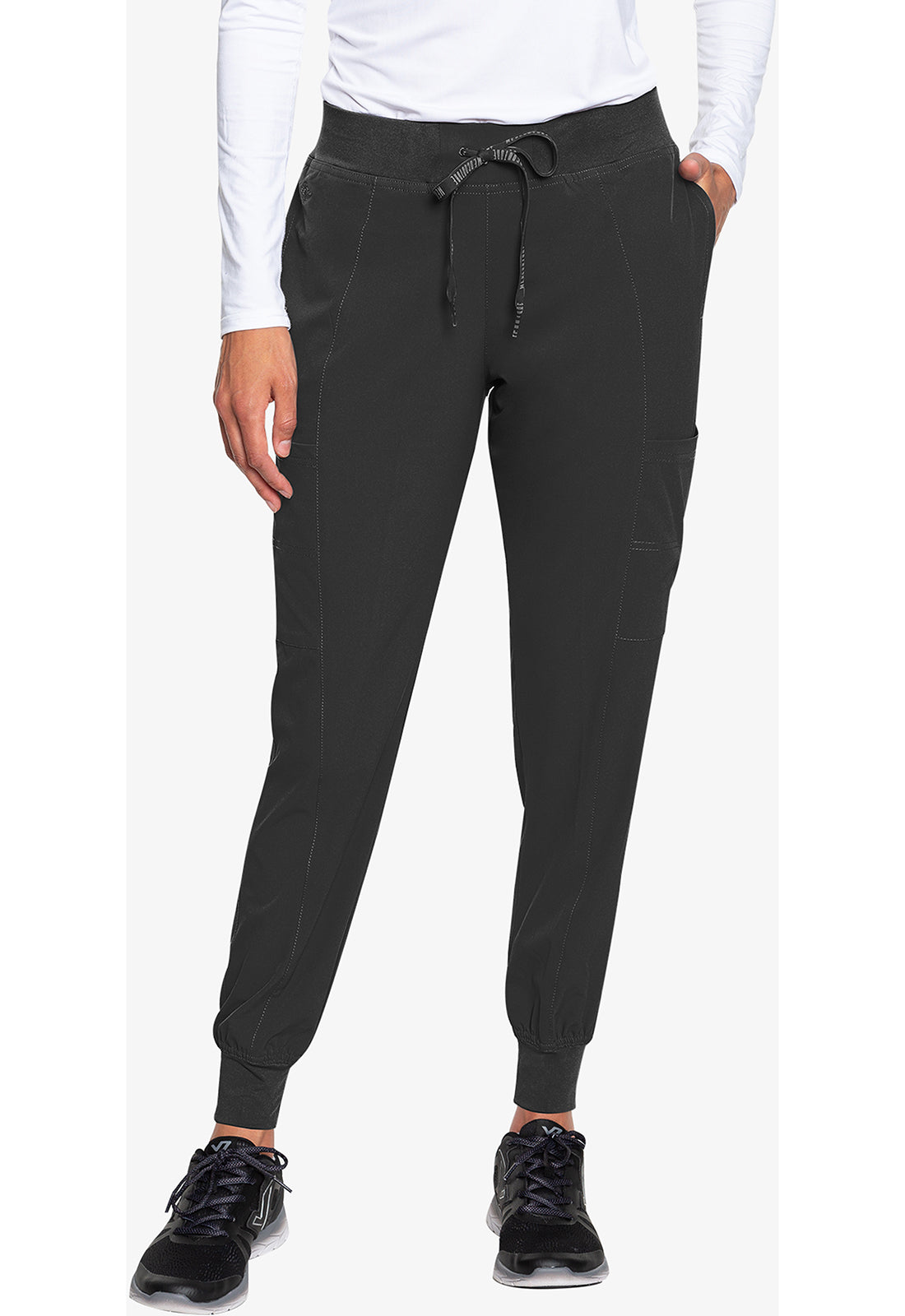 Clearance Med Couture Peaches Seamed Jogger Pants