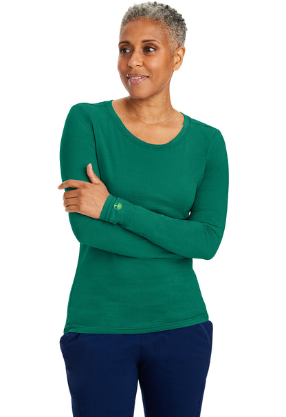 Healing Hands Knits Melissa Long Sleeve Underscrub Tee Shirt