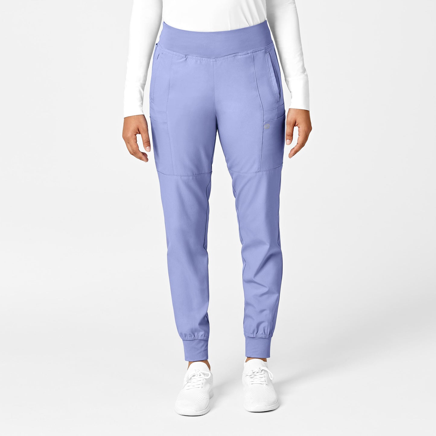 Pantalones de trabajo tipo jogger con cintura cómoda Wink W123