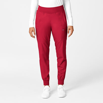 Pantalones de trabajo tipo jogger con cintura cómoda Wink W123