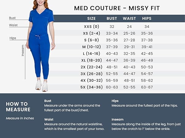 Med Couture Touch Tall Jogger Yoga Scrub Pants