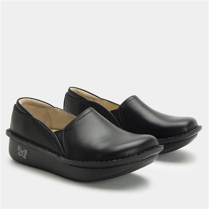 Clearance Alegria Black Debra Nurses Shoes