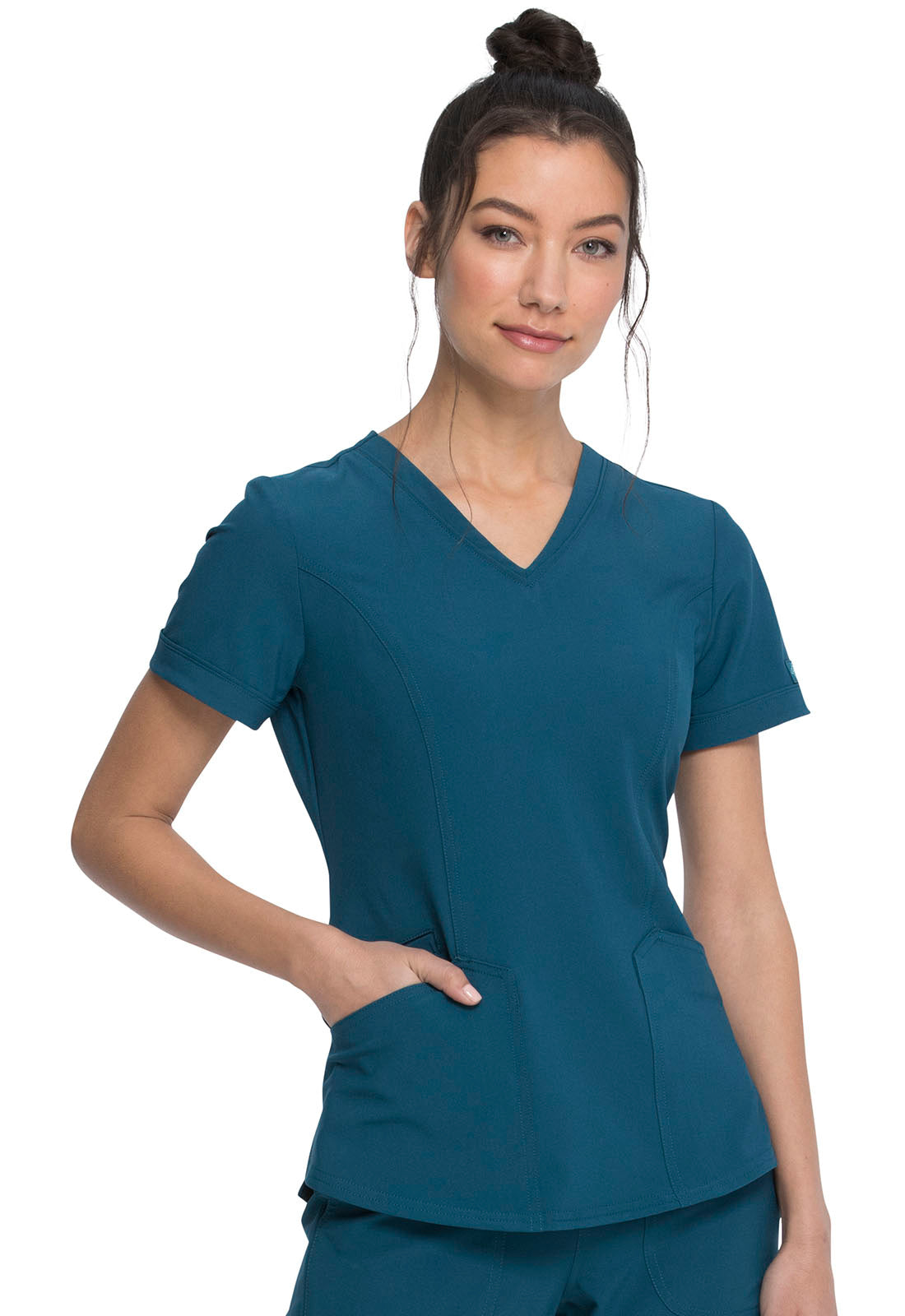 Clearance Dickies Retro V-Neck Top