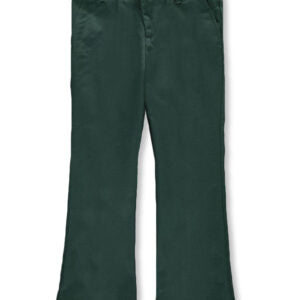 Liquidación French Toast Pantalones tipo bota de sarga plisados ​​con cintura ajustable para niñas 