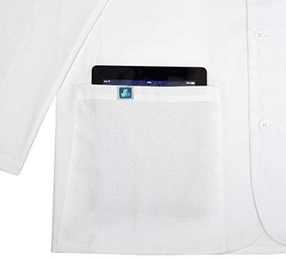 Adar Universal Unisexe 31" iPad Poche Consultation Laboratoire Blouse