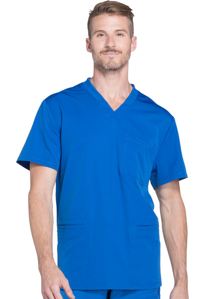 Haut d'hôpital à col en V pour homme Dickies Dynamix