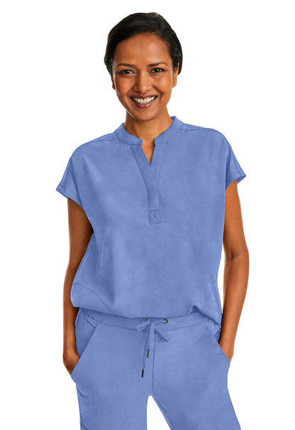 Healing Hands Purple Label Journey Tuck In Oversized Scrub Top