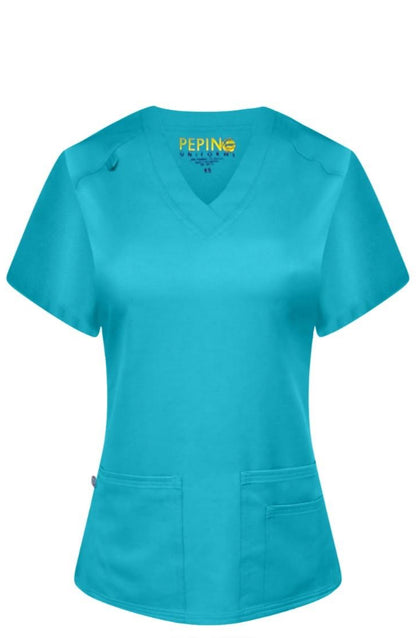 Pepino Uniforms V-Neck Scrub Top