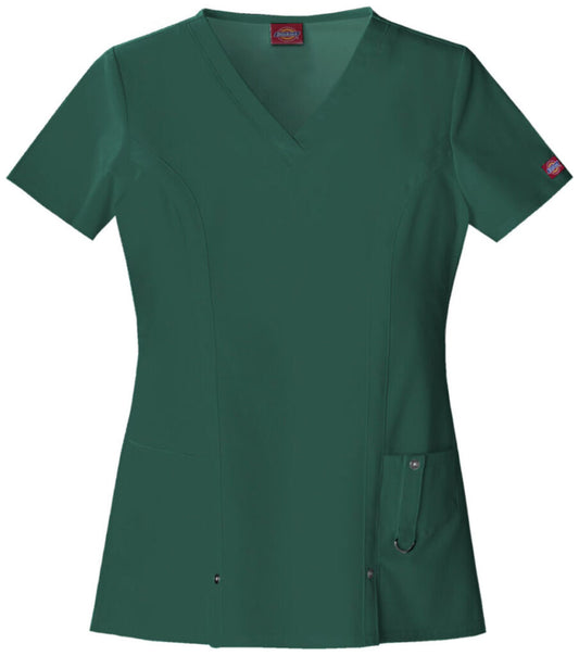 Haut d'hôpital Dickies Xtreme Stretch à col en V en solde