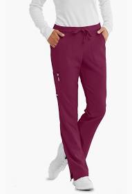 Skechers Reliance 3-Pocket Mid Rise Straight Leg Cargo Drawstring Pants