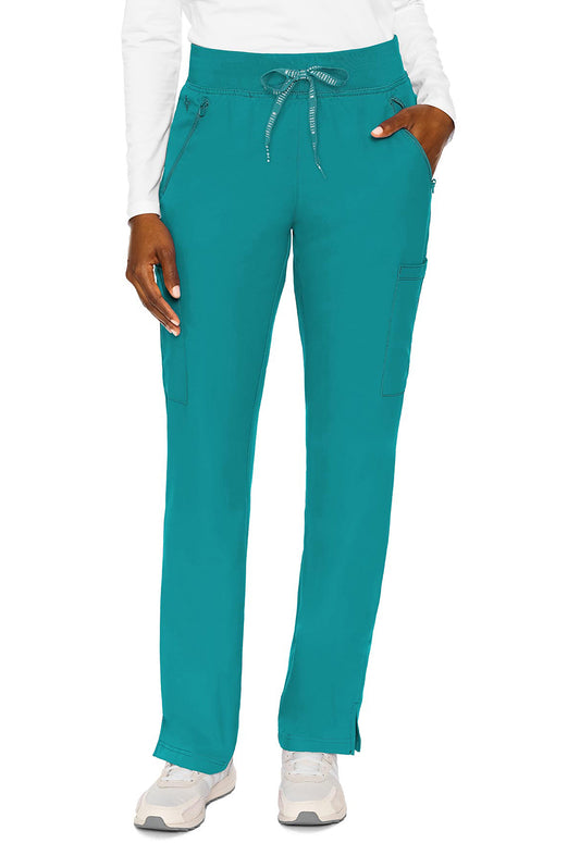 Pantalon d'hôpital à fermeture éclair Med Couture Insight Tall