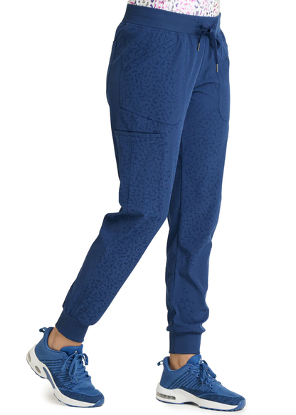 Ava Therese Jacquard Sheba Jogger Scrub Pants