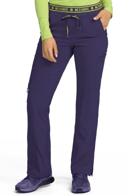 Pantalon de travail à poches cargo Med Couture Activate Yoga 2 en liquidation