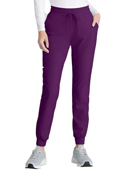 Pantalones de chándal de tiro medio de la marca Skechers Tall Theory