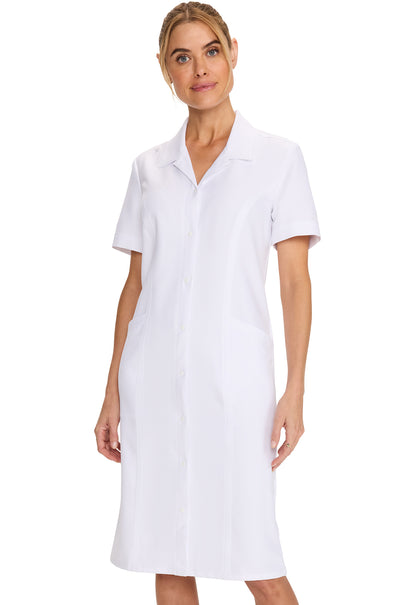 Cherokee Workwear Originals Ultra Button Front Scrub Dress