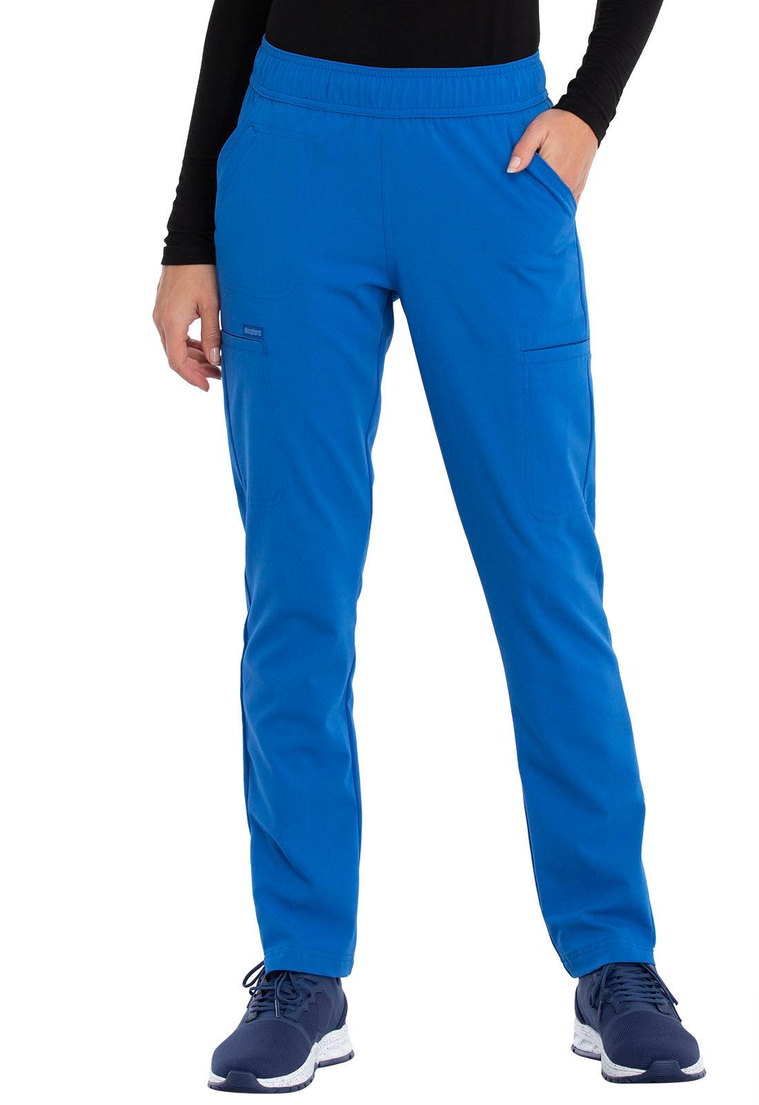 Pantalon Cherokee Euphoria taille mi-haute, jambe fuselée et cordon de serrage