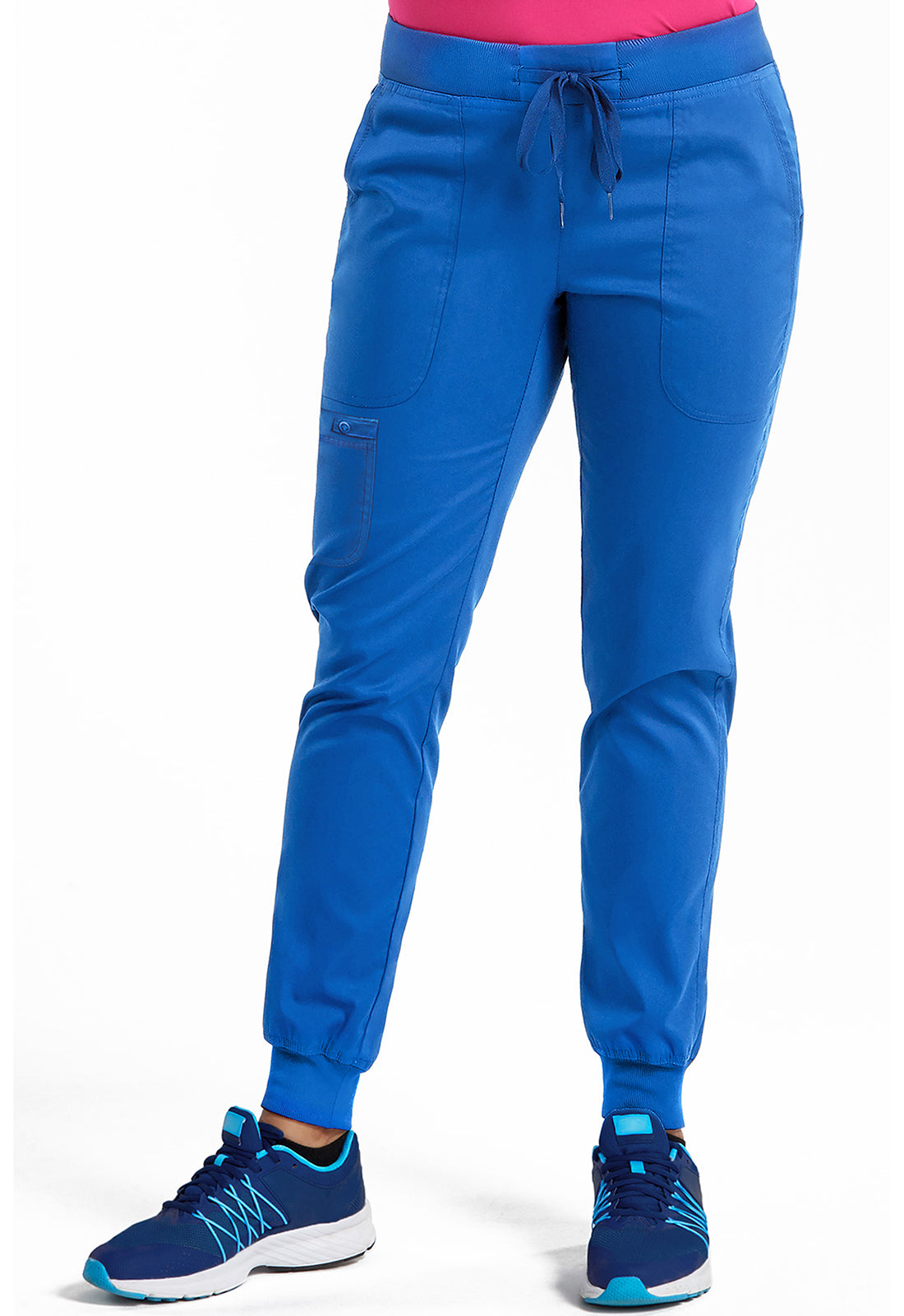 Pantalones de yoga estilo jogger Med Couture Touch Tall