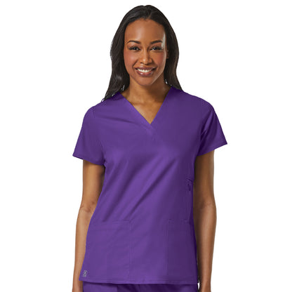 Maevn EON Multi-Pocket V-Neck Scrub Top