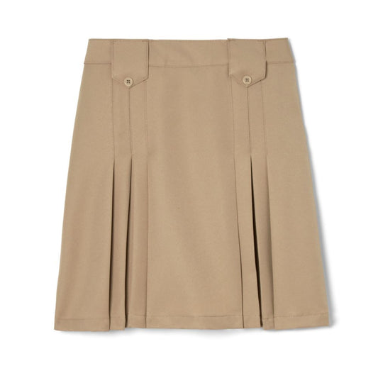 The Science and Medicine Middle School French Toast Girls Adjustable Waist Triple Pleated Skirt