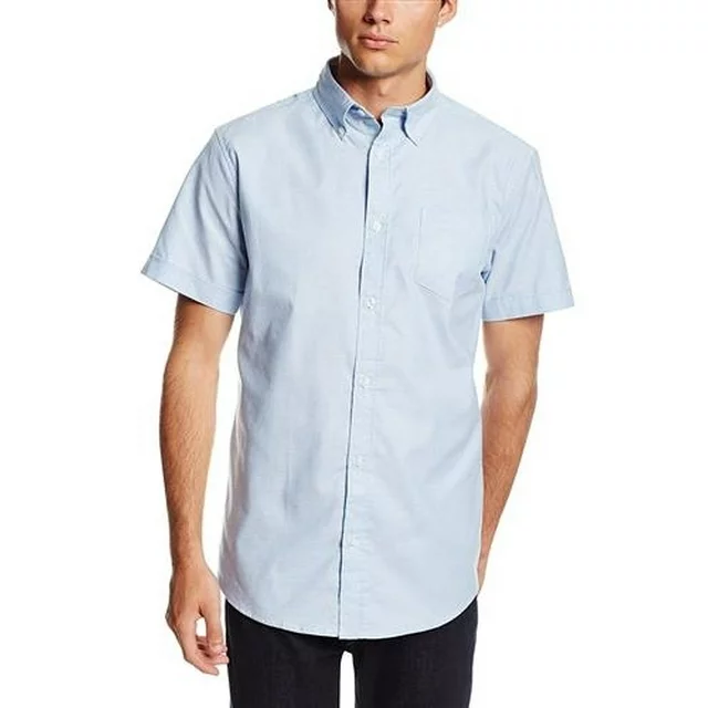 Lee Uniforms Chemise Oxford à manches courtes pour jeunes hommes