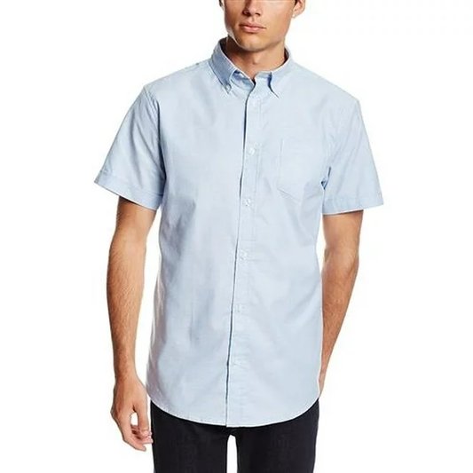 Lee Uniforms Camisa Oxford Slim de Manga Corta para Hombre Joven