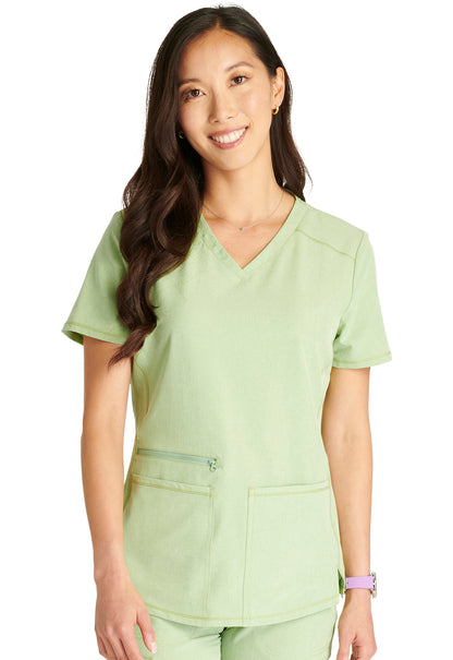 Blusa médica con cuello en V Allura de Cherokee