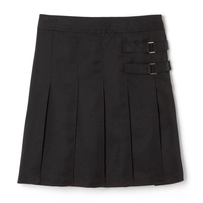 M.S. 961 Lenox Academy French Toast Girls Adjustable Waist 2-Tab Scooter Skirt