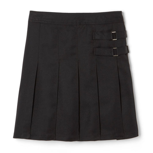 M.S. 961 Lenox Academy French Toast Girls Adjustable Waist 2-Tab Scooter Skirt