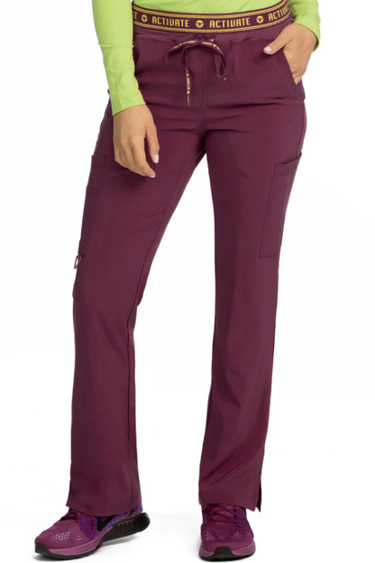 Pantalon de travail à poches cargo Med Couture Activate Yoga 2 en liquidation