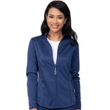 Yale Women's Megan Bonded Fleece Scrub Jacket