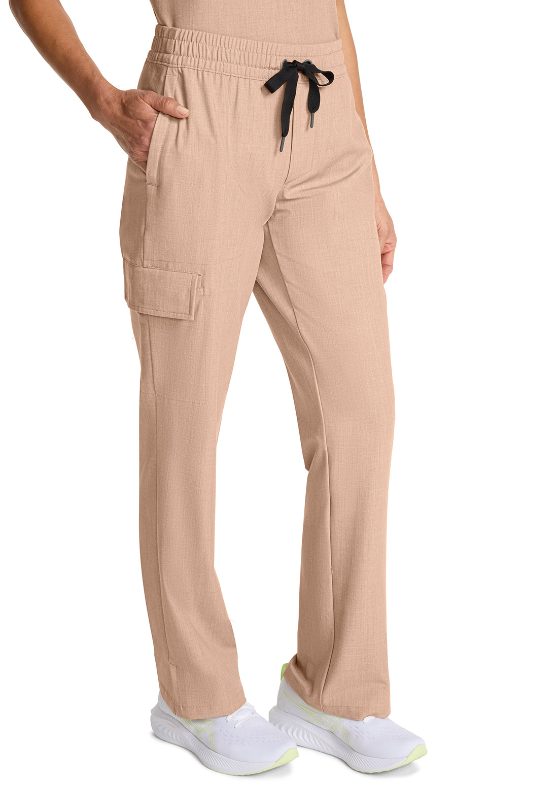 Healing Hands Quest Brady Mid Rise Drawstring Straight Leg Pants