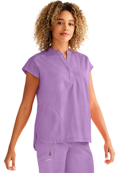 Healing Hands Purple Label Journey Tuck In Oversized Scrub Top