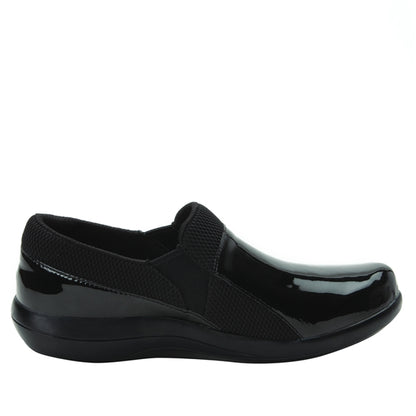 Clearance Alegria Black Duette Patent Shoes