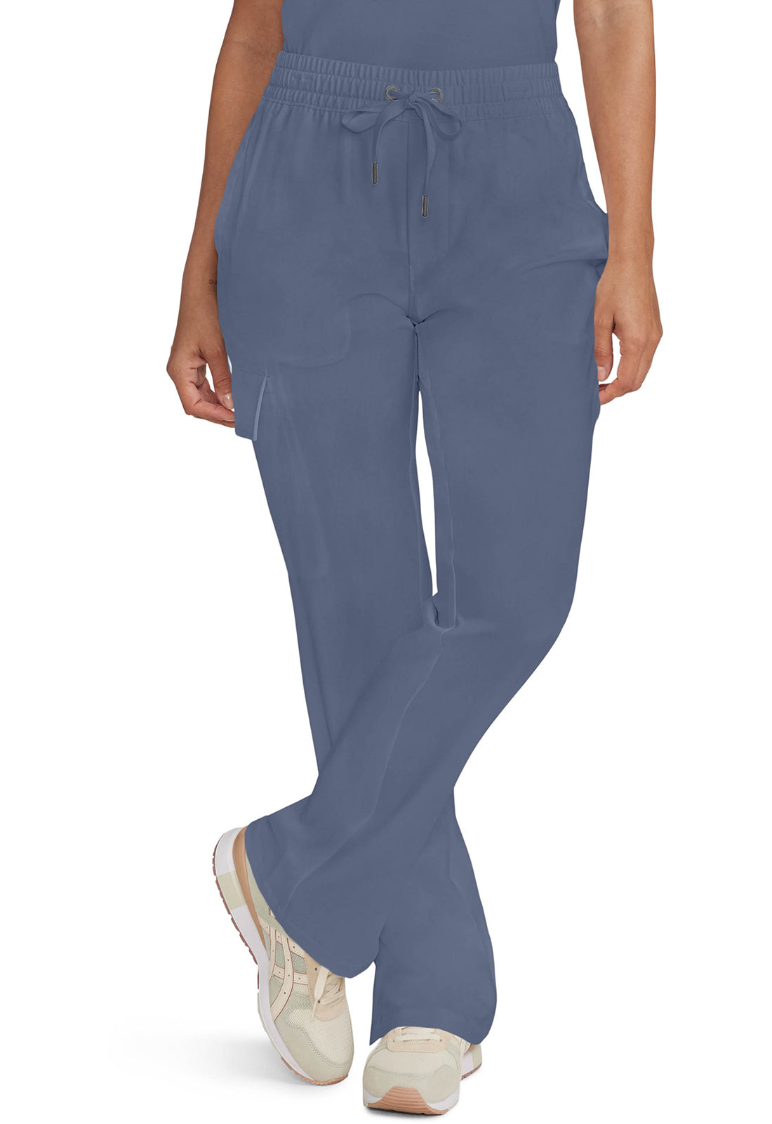 Healing Hands Quest Brady Mid Rise Drawstring Straight Leg Pants