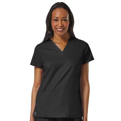 Maevn EON Multi-Pocket V-Neck Scrub Top