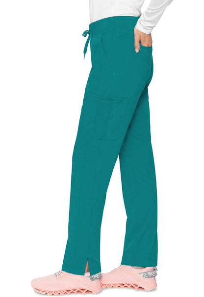 Med Couture Touch Jersey Waist Yoga Scrub Pants