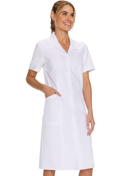 Cherokee Workwear Originals Ultra Button Front Scrub Dress