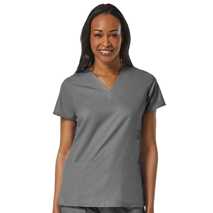 Maevn EON Multi-Pocket V-Neck Scrub Top