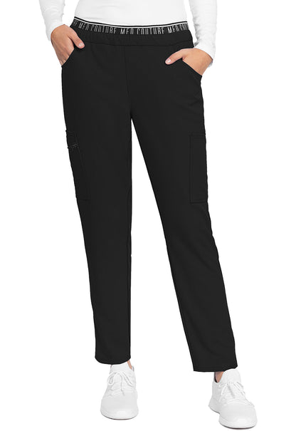 Med Couture Insight Mid-Rise Tapered Leg Pull-On Scrub Pants