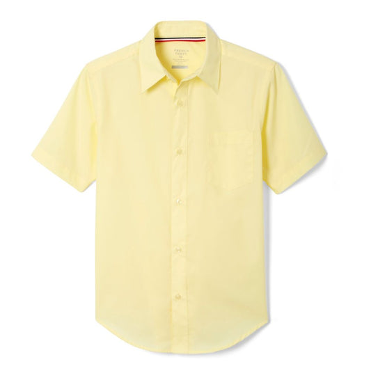 French Toast Boys Short Sleeve Poplin Dress Shirt