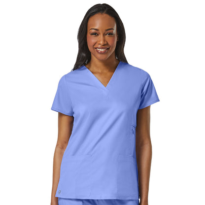 Maevn EON Multi-Pocket V-Neck Scrub Top