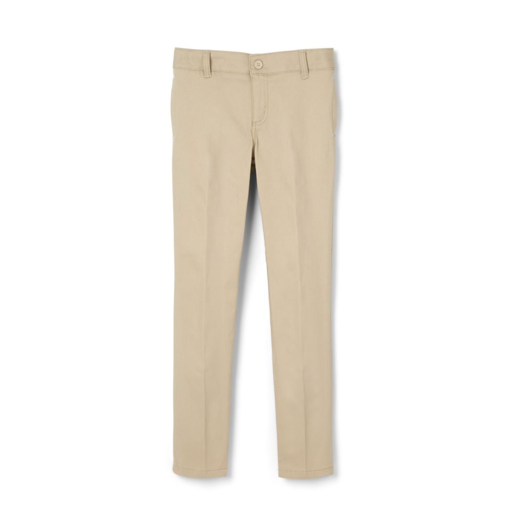 French Toast Pantalones ajustados de sarga elástica para mujer