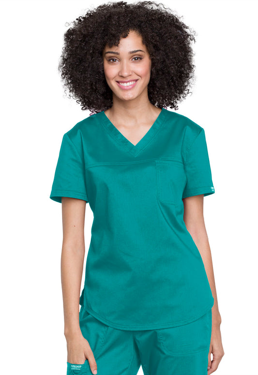 Cherokee Workwear Revolution Tuckable V-Neck O.R. Scrub Top