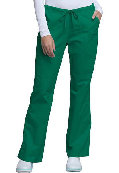 Pantalones de trabajo Cherokee Workwear Core Stretch Tall con cordón ajustable en oferta