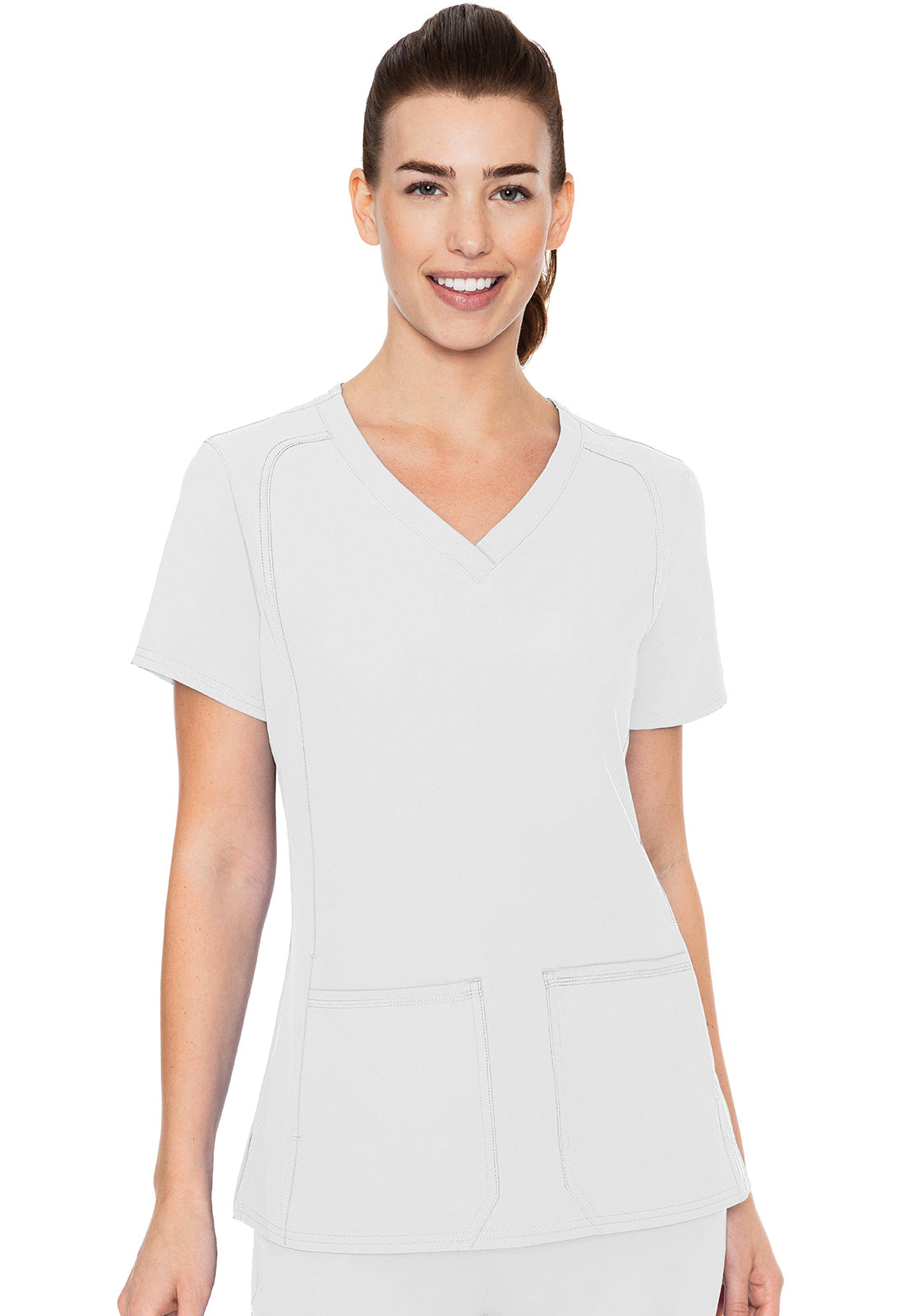 Med Couture Insight Side Pocket Scrub Top