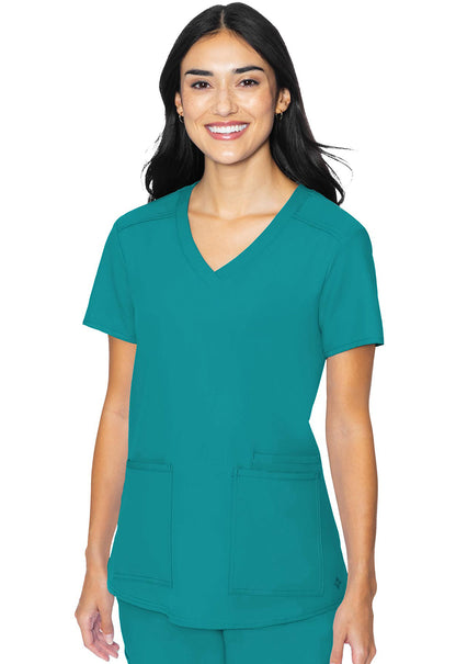 Med Couture Insight 3-Pocket Scrub Top