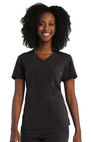 Clearance Maevn Pure Soft 3-Panels V-Neck Top
