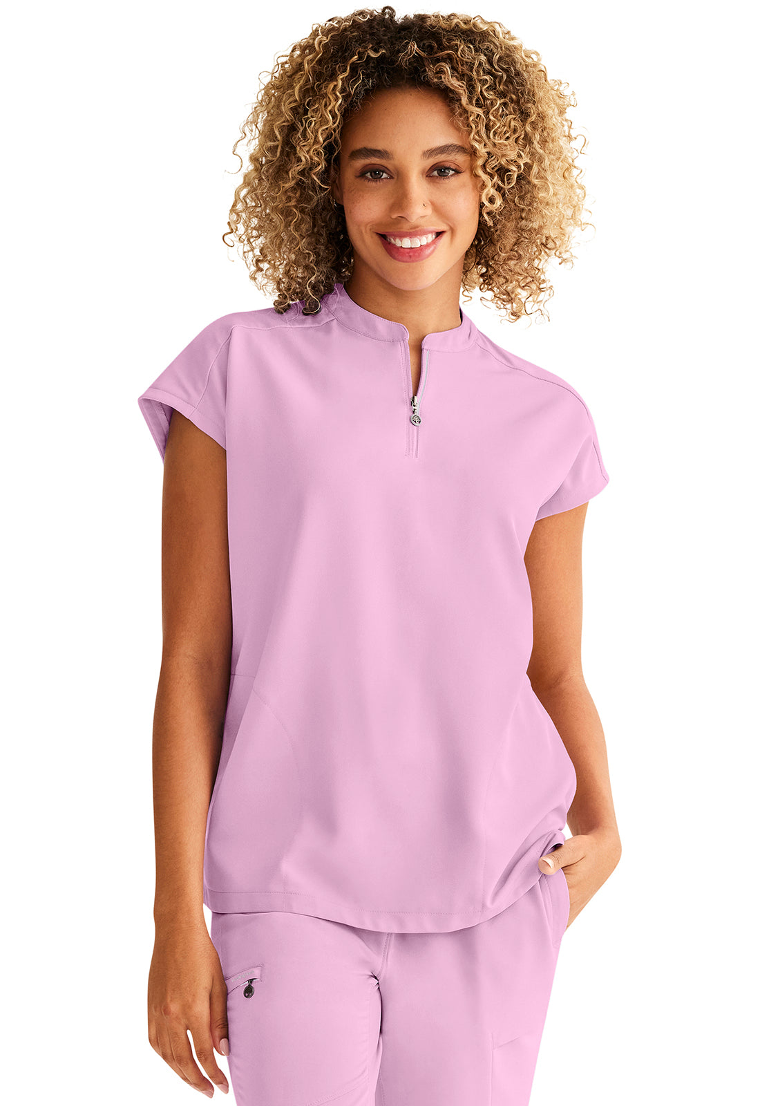 Healing Hands 360 Sandy Tuck In Oversized Scrub Top