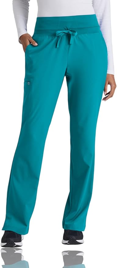 Barco One 5-Pocket Yoga Waist Scrub Pants