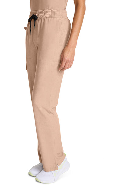 Healing Hands Quest Brady Mid Rise Drawstring Straight Leg Pants